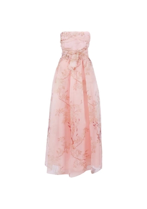 Max Mara Dominio floral-print dress - Pink