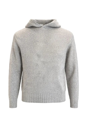 JURTA knitted hoodie - Grey