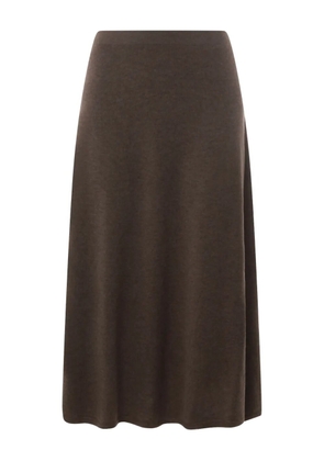 The Row sepia skirt - Brown