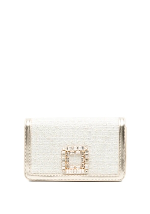 Roberto Festa jewelled tilda shoulder bag - Neutrals
