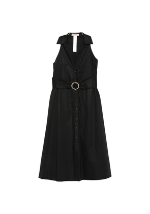 TWINSET belted buttoned dress - Black
