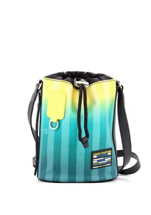 Louis Vuitton Pre-Owned Sac Marin Bag Limited Edition Gradient Damier Stripes BB crossbody bag - Green