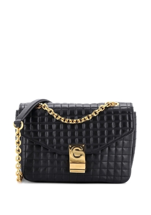 Celine Pre-Owned C Bag Quilted Leather Medium shoulder bag - Black