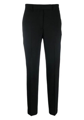 Calvin Klein concealed-front fastening trousers - Black