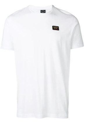 Paul & Shark logo patch T-shirt - White