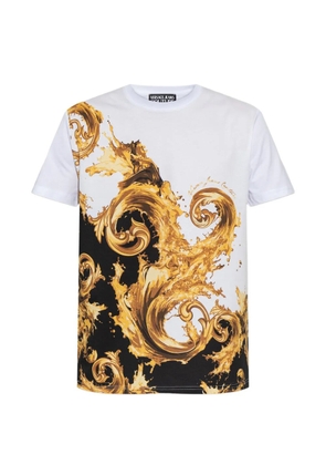Versace Jeans Couture Wave Couture-print T-shirt - White