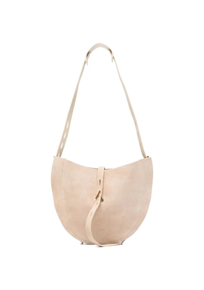 MINOBOSSI Liz suede shoulder bag - Neutrals