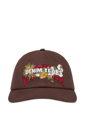 Denim Tears Virginia embroidered-logo adjustable cap - Brown