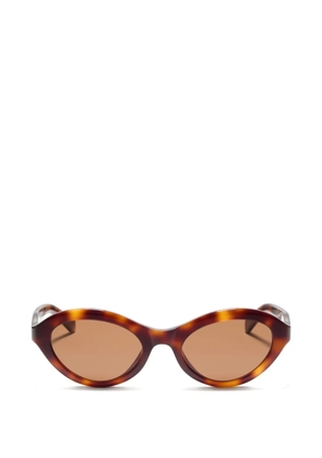 VALENTINO GARAVANI EYEWEAR cat-eye acetate eyewear - Brown