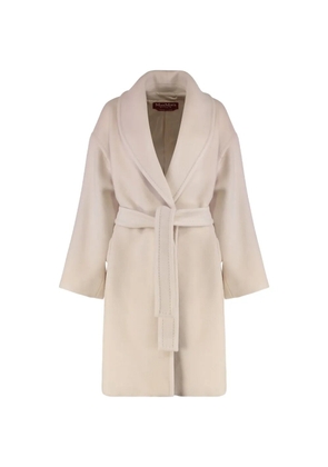 Max Mara Cloruro belted coat - Neutrals