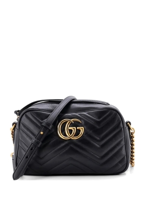 Gucci Pre-Owned GG Marmont Shoulder Bag Matelasse Leather Small crossbody bag - Black