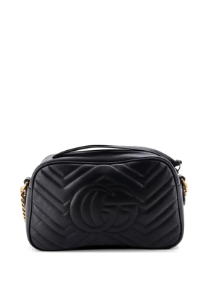 Gucci Pre-Owned GG Marmont Shoulder Bag Matelasse Leather Small crossbody bag - Black