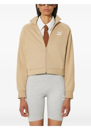 PUMA zip-up sweatshirt - Neutrals