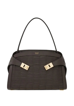 Ferragamo Hug soft medium shoulder bag - Brown