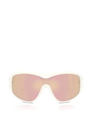 Moncler Eyewear Thyra navigator-frame sunglasses - White