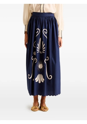 Carolina K Larissa maxi skirt - Blue