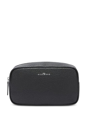 John Richmond Beauty Honor zipped wash bag - Black