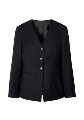 Paul Smith button V-neck blazer - Blue