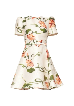 Leo Lin Elyse short-sleeve mini dress - Neutrals