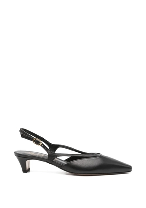 biancadi cutout-detail slingback pumps - Black