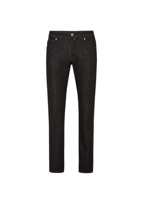 Billionaire straight-cut trousers - Black
