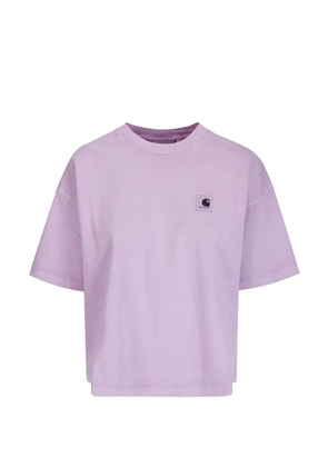 Carhartt WIP Nelson logo T-shirt - Purple