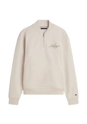 Tommy Hilfiger half-zip sweatshirt - Neutrals