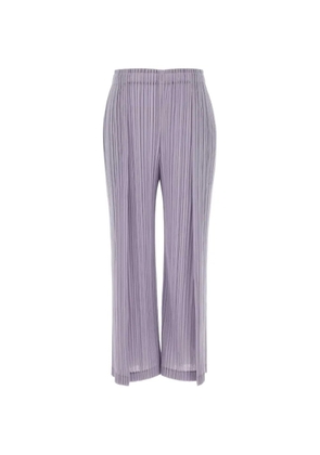 Pleats Please Issey Miyake pleated trousers - Purple