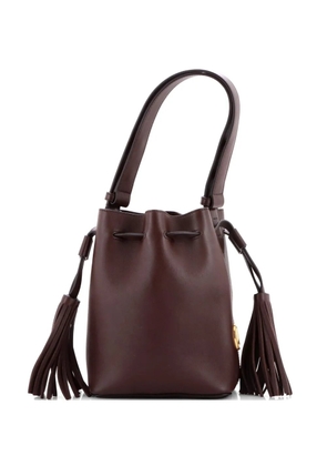 Valentino Garavani Pre-Owned So Seau Leather Small bucket bag - Brown