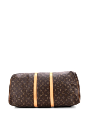 Louis Vuitton Pre-Owned Keepall Bag Monogram Canvas 55 travel bag - Brown