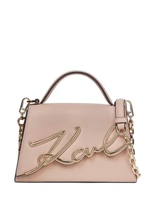 Karl Lagerfeld small K/Signature crossbody bag - Pink