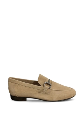 ANTICA CUOIERIA suede loafers - Neutrals
