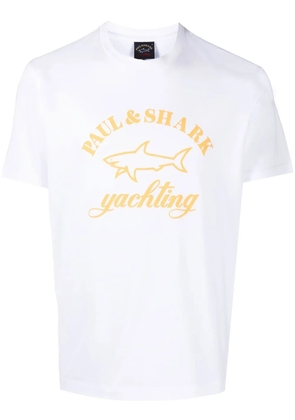 Paul & Shark logo-print T-shirt - White