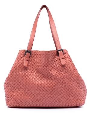 Bottega Veneta Pre-Owned 2012-2026 Large Nappa Intrecciato Cesta tote bag - Pink