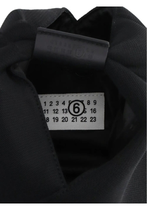 MM6 Maison Margiela contrast stitching tote bag - Black