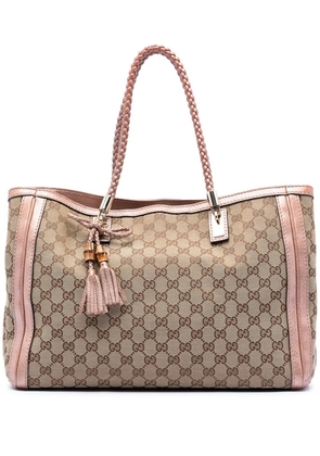 Gucci Pre-Owned 2016-2026 Medium GG Canvas Bella tote bag - Pink