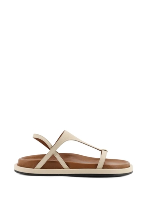 ATP Atelier Ultimo T-strap sandals - Neutrals