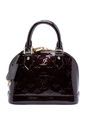 Louis Vuitton Pre-Owned 2014 Monogram Vernis Alma BB satchel - Purple