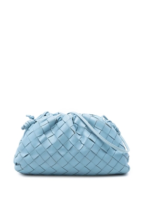 Bottega Veneta Pre-Owned 2012-2025 Nappa Intrecciato The Mini Pouch crossbody bag - Blue