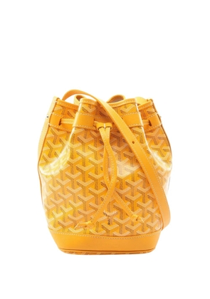Goyard Pre-Owned 2010-2026 Goyardine Petit Flot bucket bag - Yellow