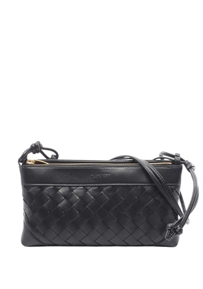 Bottega Veneta Pre-Owned 2012-2026 Lambskin Intrecciato Andiamo Pouch crossbody bag - Black