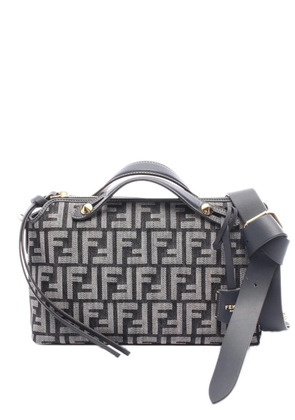 Fendi Pre-Owned 2010-2026 Medium Denim Effect FF Jacquard By The Way Soft satchel - Blue