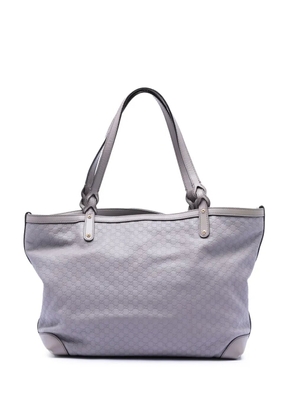 Gucci Pre-Owned 2016-2025 Medium Microguccissima Craft tote bag - Purple