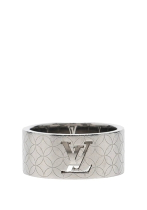 Louis Vuitton Pre-Owned 2010-2026 Stainless Steel LV Champs Elysees Ring L costume ring - Silver