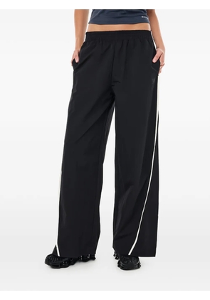 P.E Nation stripe track pants - Black