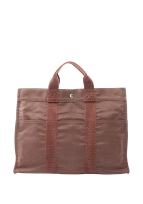 Hermès Pre-Owned 20th Century Canvas Herline MM tote bag - Brown