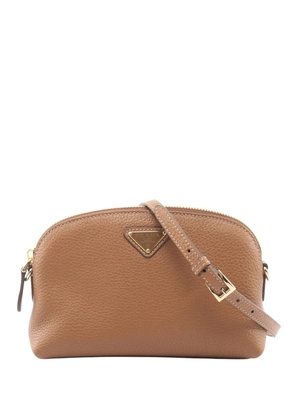 Prada Pre-Owned 2010-2026 Vitello Daino Soft shoulder bag - Brown