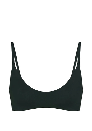 Skims matte micro scoop bra - Black