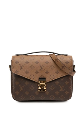 Louis Vuitton Pre-Owned 2021-2025 Monogram Reverse Pochette Metis satchel - Brown