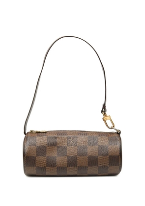 Louis Vuitton Pre-Owned 1990-2020 Damier Ebene Papillon Pochette handbag - Brown
